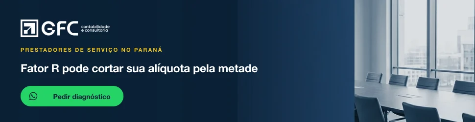 Fator R pode cortar sua alíquota pela metade: pedir diagnóstico à GFC pelo WhatsApp
